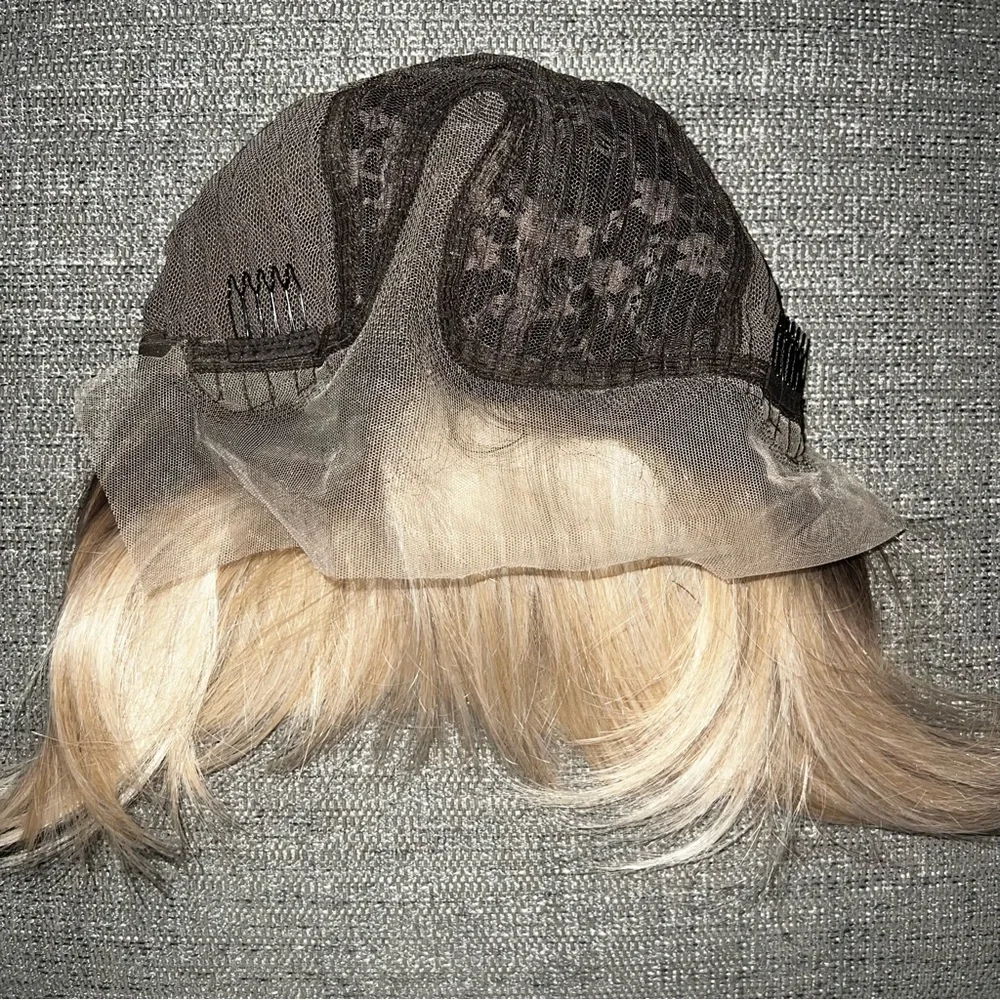 Stylish Lace Front Ombré Wig - Picture 11 of 14